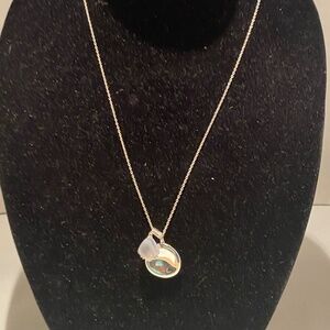 Sterling Silver Adjustable Necklace with Charms